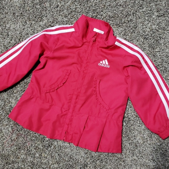 baby pink adidas jacket